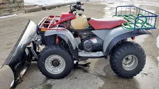 Plowing ATV Project Found CHEAP. Can It Be Fixed? (TRANSFORMATION)