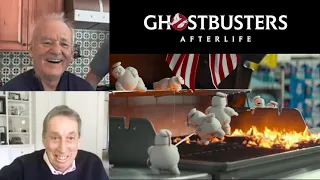 GHOSTBUSTERS: AFTERLIFE  Bill Murray Reacts to the MiniPufts