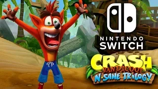 Crash Bandicoot N. Sane Trilogy Nintendo Switch Gameplay