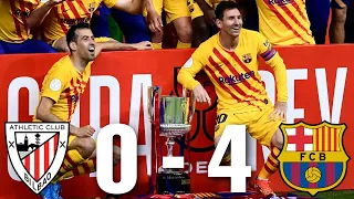 Athletic Club vs Barcelona [0-4], Copa del Rey Final 2021 - MATCH REVIEW