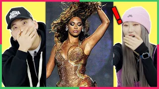 Korean Professional Dancers React: Beyonce Best Stage Performances