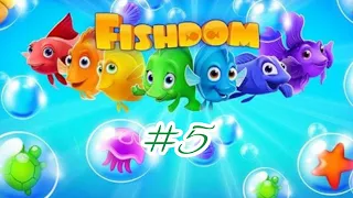 Mobile Game : Fishdom 22 mins Gameplay Part 5 (iOS, Android)