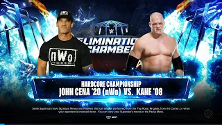 WWE2K24 | Ambulance Match   Hardcore championship John Cena '20 (nwo) vs Kane '08