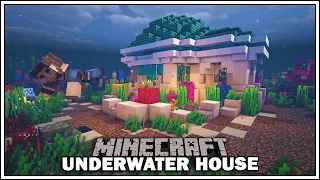 Minecraft Underwater Starter House [How To Build]