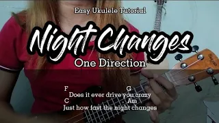 One Direction - Night Changes // Easy Ukulele Tutorial