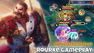 Rourke Jungle Pro Gameplay | WTH Is This Damage | Arena of Valor Liên Quân mobile CoT