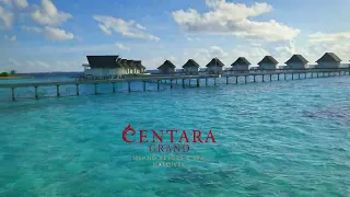 Centara Grand MALDIVES 🌞🌴 | Premium Deluxe Sunset Overwater Villa with POOL  | 4K Room TOUR Vlog