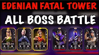 Edenian Fatal Tower All BOSS Battle using Gold Team Mk Mobile