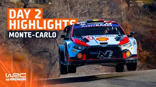 Day 2 Highlights | WRC Rallye Monte-Carlo 2024