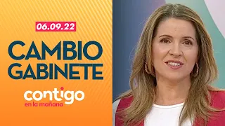 Contigo en La Mañana - CAMBIO DE GABINETE | Capítulo 06 de septiembre 2022