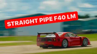 CRAZY Straight Piped F40 LM LAUNCH!! (FT. Laferrari, Enzo, Divo, Veyron, F50, Monza, Chiron, SVJ)