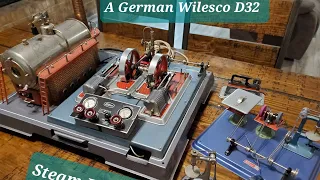 Wilesco D32 Steam Engine. Unpacking this German Auction Find.
