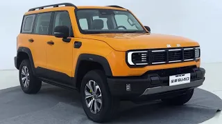 Whose Rival? In Yellow, New Beijing BJ40 Off Road SUV 2024