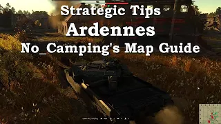 ▶️ Strategic tips and gameplay on the Ardennes #1 map  ◄ WAR THUNDER ►
