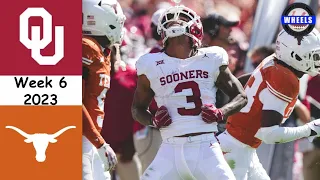 #12 Oklahoma vs #3 Texas (AMAZING GAME!) | Red River Rivalry | 2023 College Football