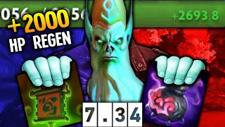 +2000 Hp Regen 7.34 Necrophos IMBA Combo 48 Kills By Goodwin | Dota 2 Gameplay