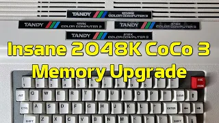 2048K Tandy CoCo 3 Memory Upgrade with Pro-Tector+ MMU Board