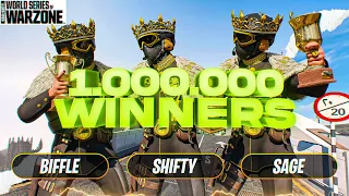 WE WON THE $1,000,000 WORLD SERIES OF WARZONE! 👑