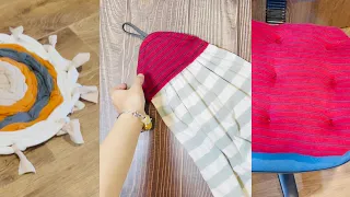 ♻️ 3 IDEAS TO REUSE OLD T-shirts |  Recycle old clothes |  Sewing tricks