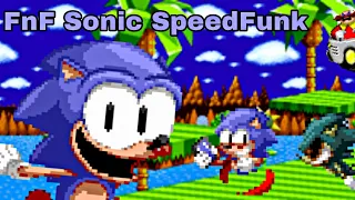 Friday Night Funkin' Sonic 1 Speedrun Sonic SpeedFunk Vs Eggman FNF Mod Sonic