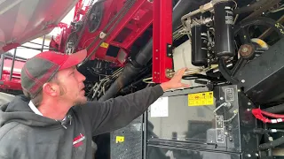 Case IH Flagship Combine - Hydraulics Inspection