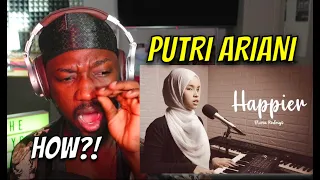 SHE'S BRILLIANT! PUTRI ARIANI - HAPPIER (OLIVIA RODRIGO) | REACTION