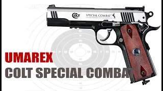 ✅ UMAREX Colt Special Combat - pistola de bolas BB's de acero (CO2)