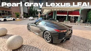 Spotting Singapore's Pearl Gray Lexus LFA, goofing around at The Car Expo 2024 and MOREEEE