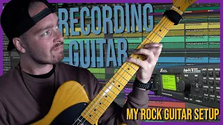 How I Record Guitars! | AXE FX Guitar Setup