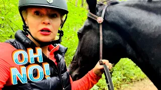 SOMETHING SCARY HAPPENED ON THIS TRAIL RIDE…