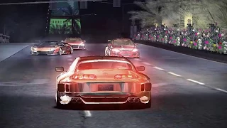 NFS Carbon Toyota Supra vs Darius