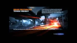 Battlefield 3: Tehran Highway Loading Screen