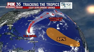 Tropical Storm Earl expected to strengthen into Cat 3 hurricane