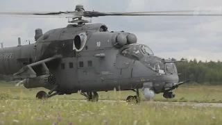 Russian helicopters sky ballet