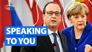 Merkel and Hollande speeches on the migration crisis | European Parliament