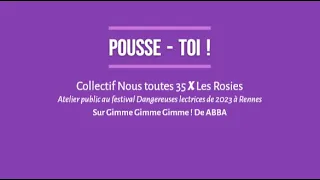 Pousse-toi // NT35 x Les rosies