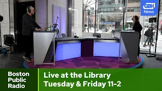 Boston Public Radio Live from the Boston Public Library, Thursday, September 22