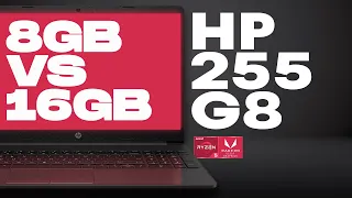 Hp 255g8 апгрейд ОЗУ || r5 5500u 8gb vs 16gb || Ответы на вопросы