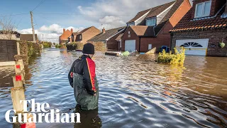 Storm Jorge brings further disruption to UK areas already hit by flooding