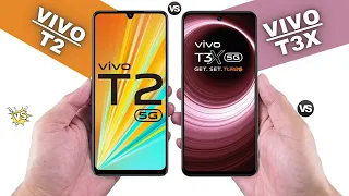 Vivo T3x 5G Vs Vivo T2 5G