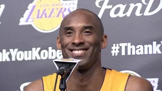 Kobe Bryant's final Lakers press conference