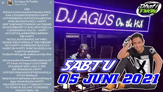 DJ AGUS TERBARU SABTU 5 JUNI 2021 FULL BASS || ATHENA BANJARMASIN