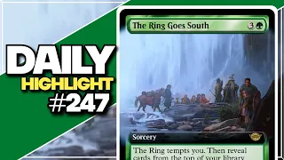 Daily Obscure MTG Card Highlight [#247] | "The Ring Goes South"