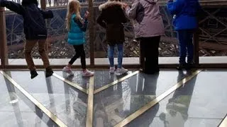 Glass Floor Gives Eiffel Tower Jaw-Dropping View