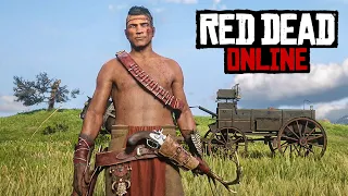 Robbing Players & Stealing Their Wagons  |  RED DEAD ONLINE #rdo #reddeadonline #rdr2online