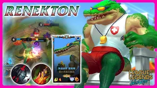 Wild Rift RENEKTON - Challenger (Pool Party Renekton) Ranked Gameplay + Build