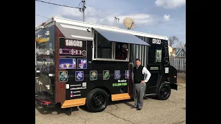 first cbd delivery truck like a ice cream truck with smoke shop on wheels, loblowmobile.com, hemp