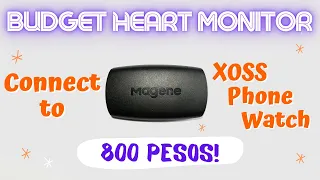 UNBOXING: MAGENE HEART RATE MONITOR | 800 pesos only!