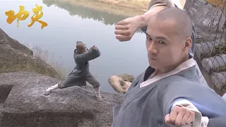 Kung Fu Movie! Young monk gains centuries-old martial arts prowess, reaching the peak of Kung Fu!