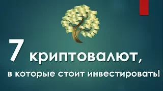 7 Криптовалют, в которые стоит инвестировать!